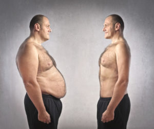 uomini magro grasso dieta