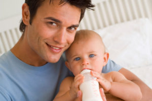 bambino latte neonato papa