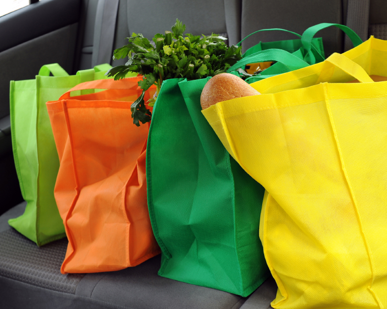 Impatto ambientale dei sacchetti di plastica per la spesa
