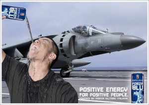 forza blu marina militare energy drink