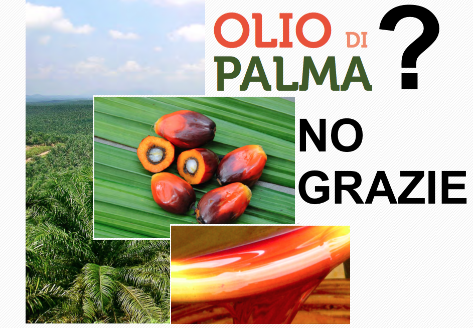 olio di palma no grazie
