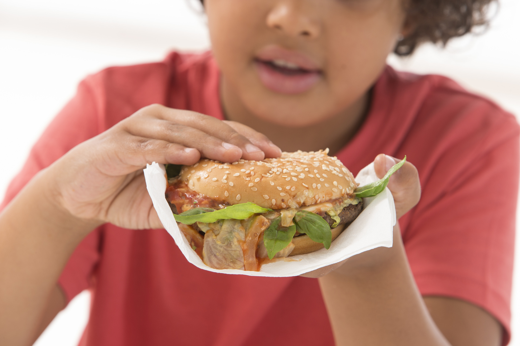 obesità infanzia bambini junk food