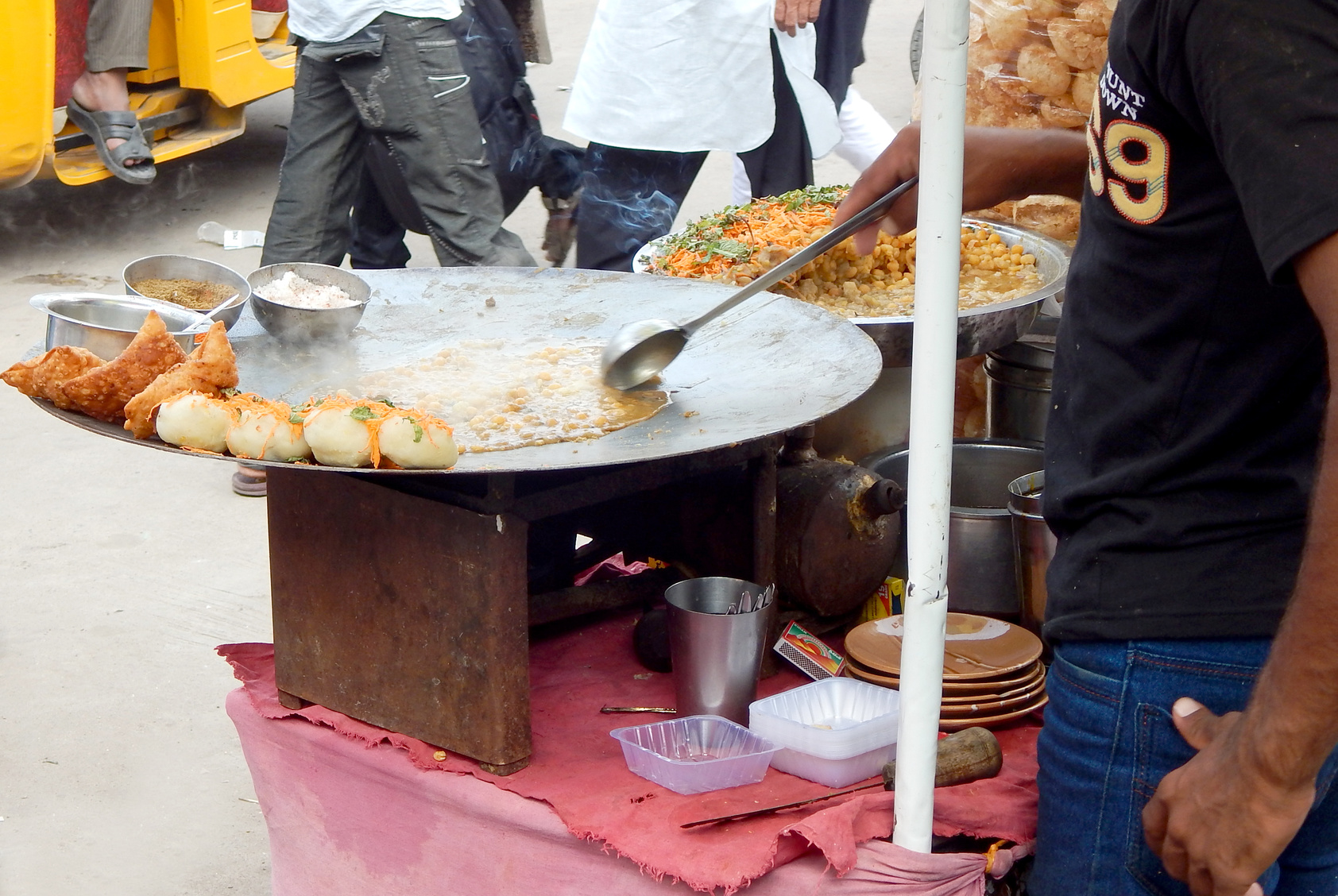 India cibo di strada street food