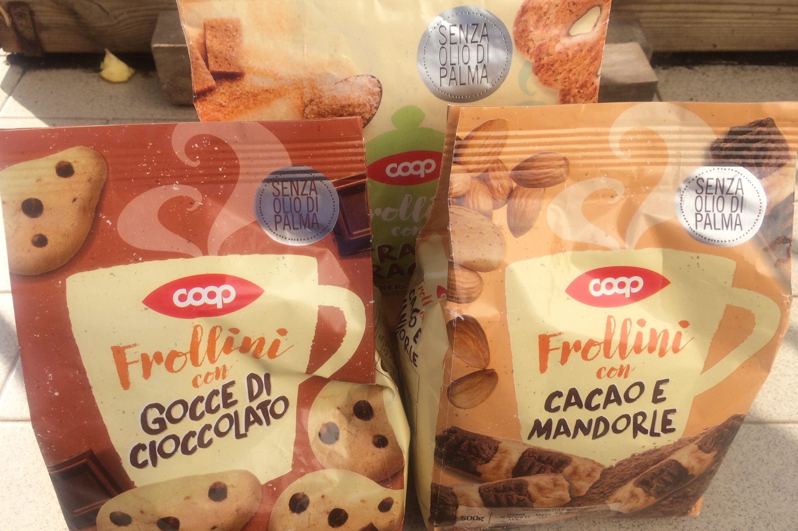 biscotti coop olio di palma