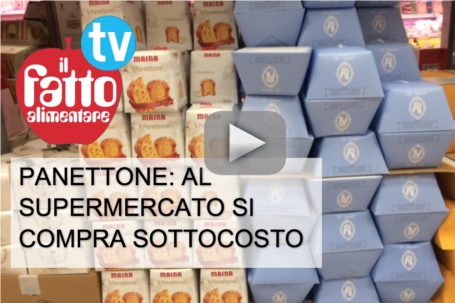 Video panettone al supermercato