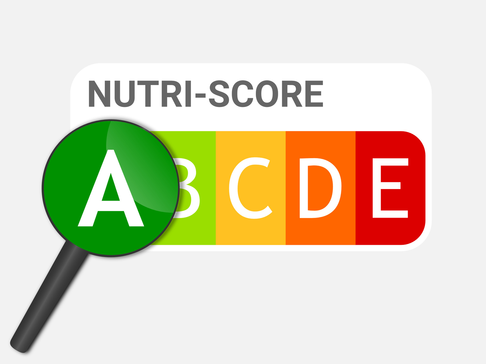loupe nutri-score - nutriscore - indice A