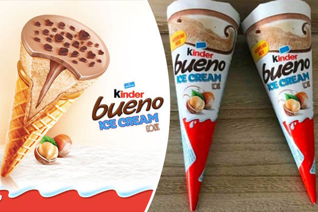 Kinder Bueno chocolate ice-cream ferrero