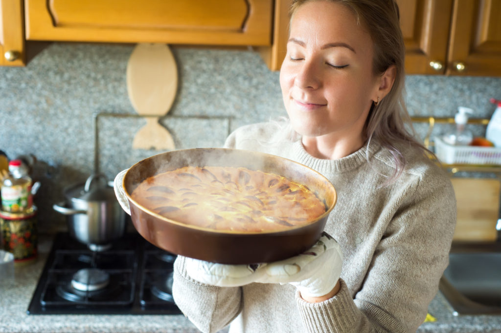 cucinare torta cucina profumo odore aromi dolci