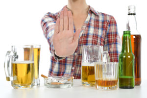 stop alcol