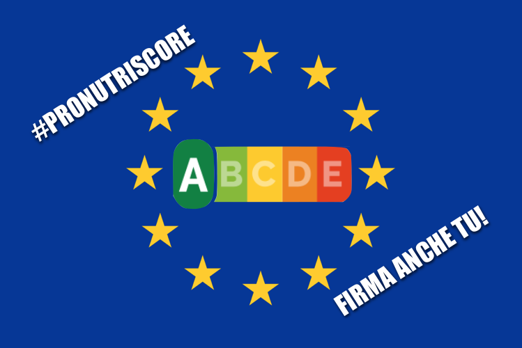 Nutri-Score ICE petizione raccolta firme europa bandiera