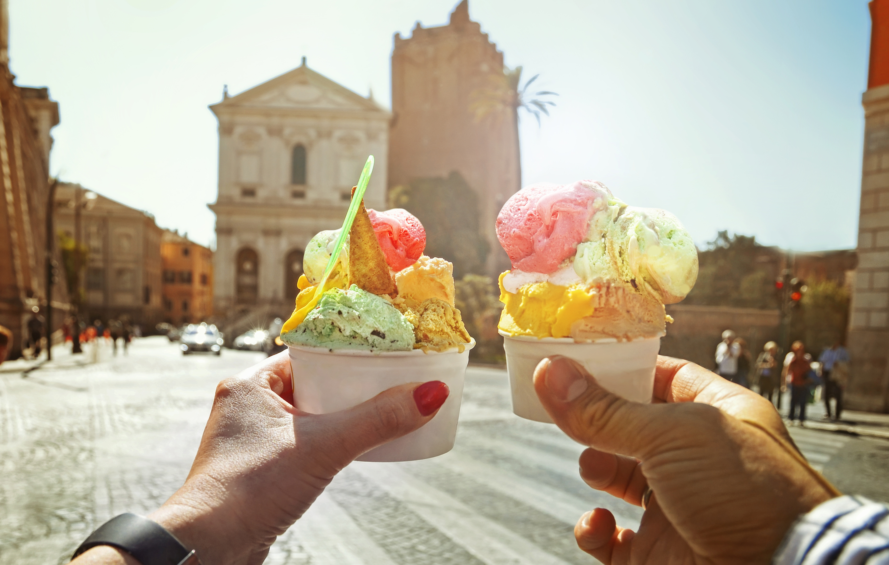 turismo gelato roma
