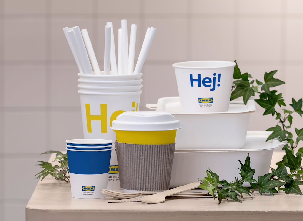 Ikea lancia una nuova linea di stoviglie in bioplastica