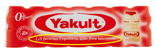 yakult probiotici claim