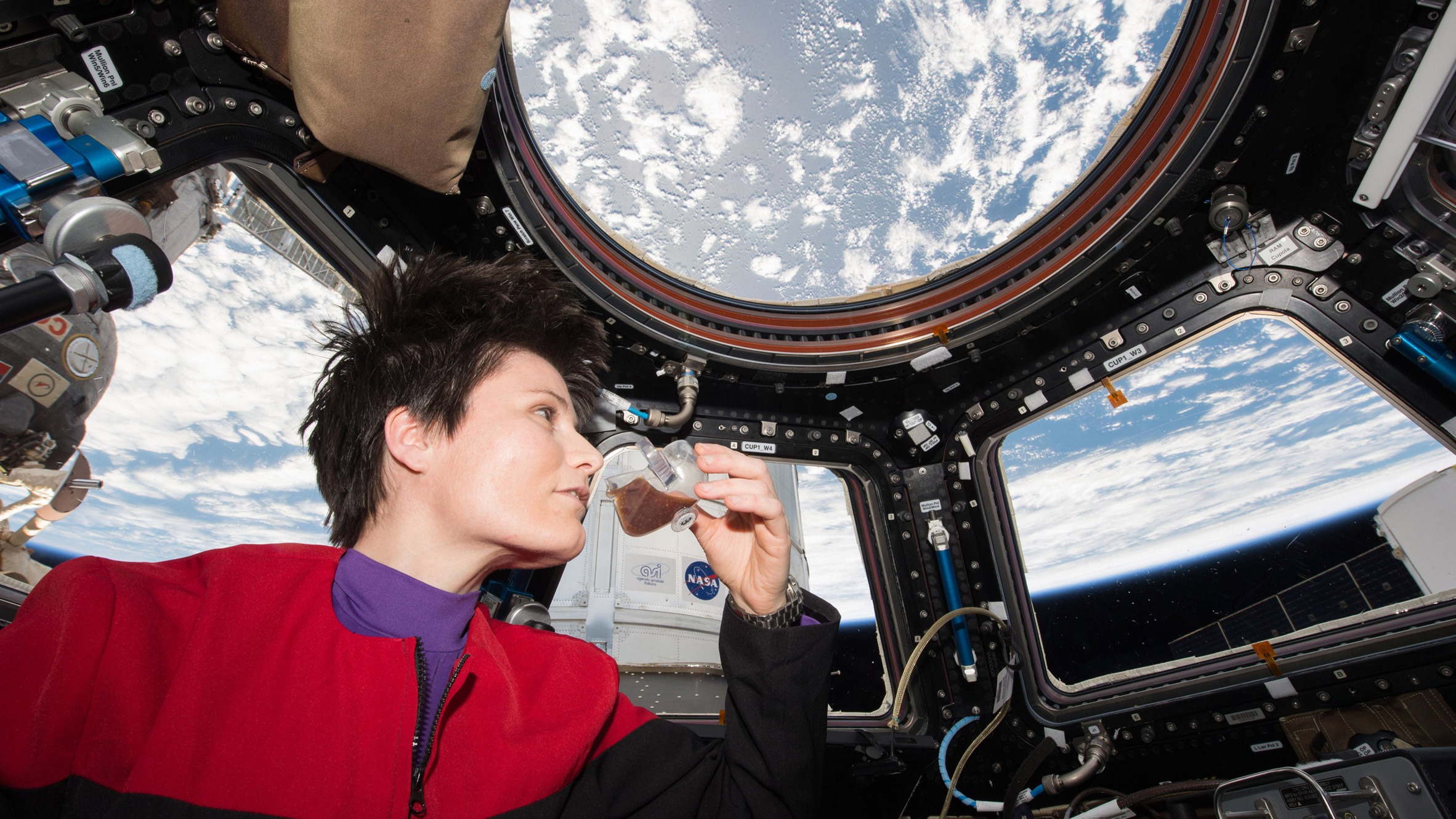 Samantha Cristoforetti astronauti esa nasa caffe