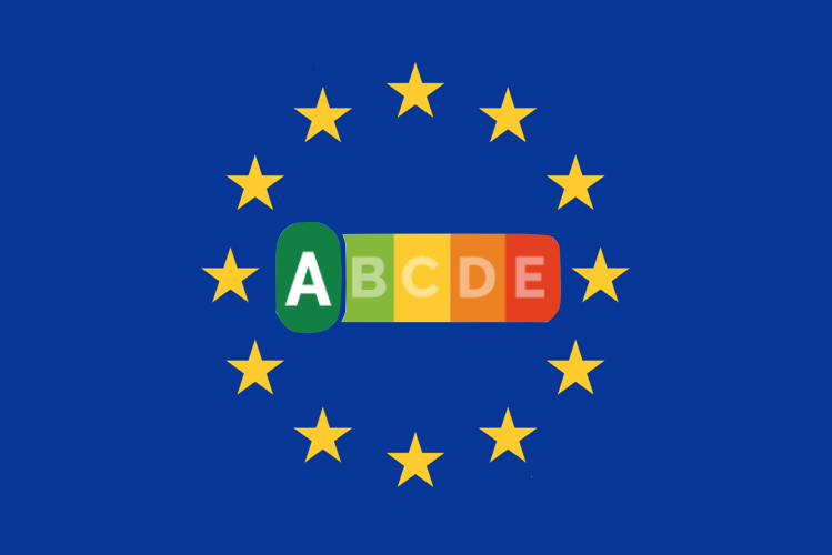 Nutri-Score al centro della bandiera europea