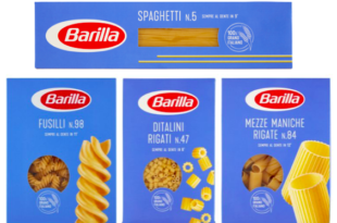 barilla pasta formati classici 100% italiani