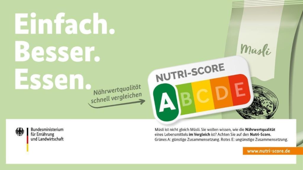 nutri-score germania einfach besser essen