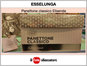 elisenda panettone esselunga