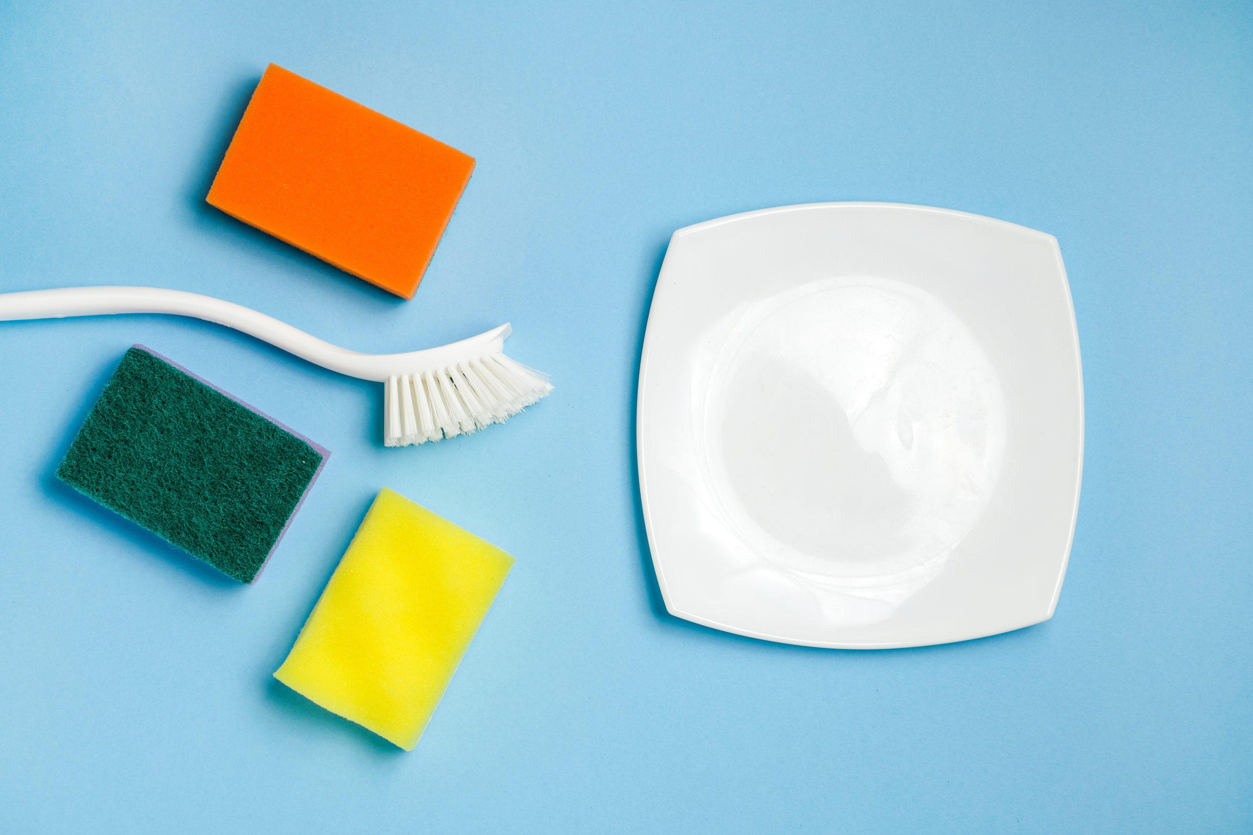 Spugnette per i piatti: come igienizzarle e quando cambiarle