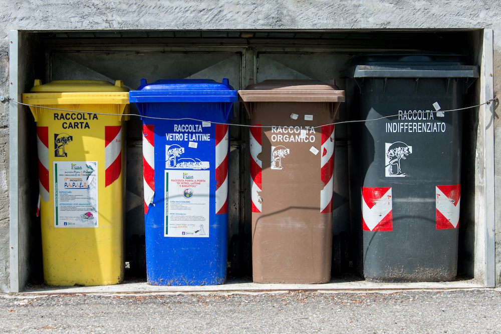 Etichette raccolta differenziata del secco - Consumabili Ciclia