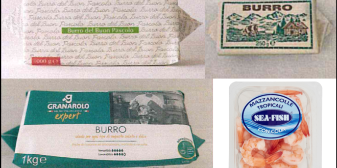 Burro Richiamato Per Glutine Mazzancolle Per Listeria