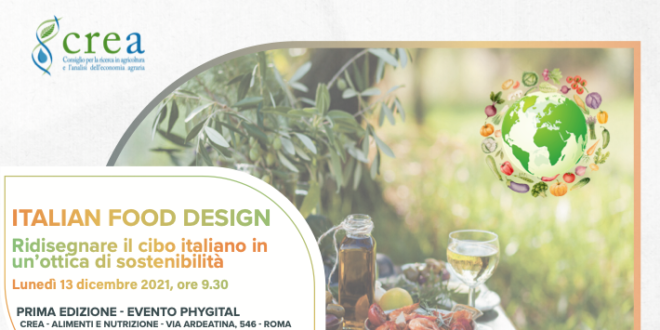 locandina evento crea italian food design