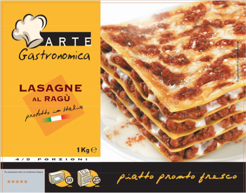 lasagne al ragù arte gastronomica