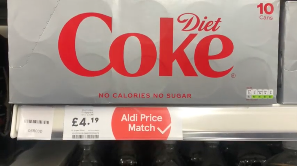 pubblicità comparativa coca-cola