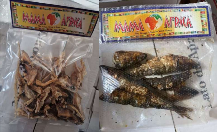 prodotti ittici essiccati mama africa