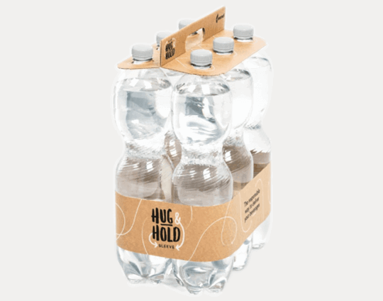 Hug&Hold packaging di carta per bottiglie