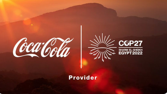 Coca-Cola sponsor COP27 Sharm El-Sheik Egitto 2022