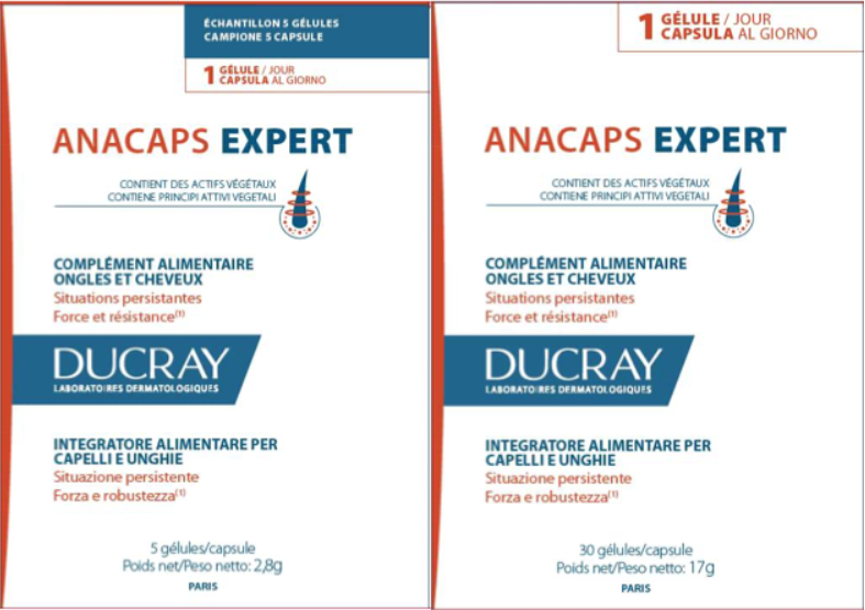 Anacaps Expert Ducray integratore alimentare