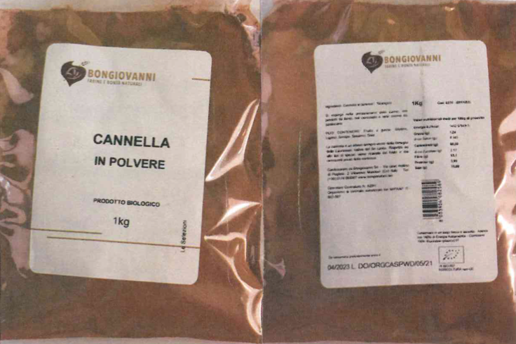 cannella polvere bio bongiovanni 1kg