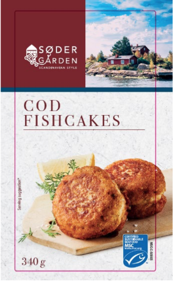 cod fishcakes Sødergården lidl