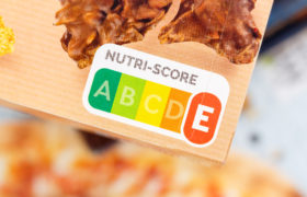 Nutri-Score E sulla confezione di un prodotto