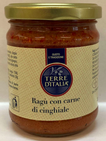ragu con carne di cinghiale terre d'italia Carrefour