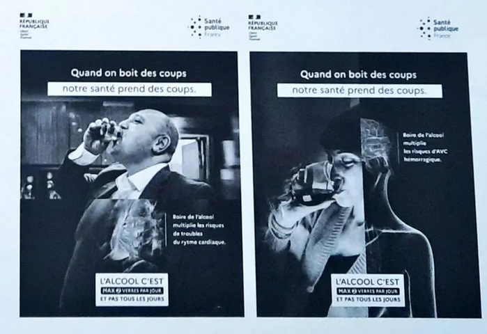 Campagna francese contro il consumo d'alcol, cassata, inchiesta di Radio France