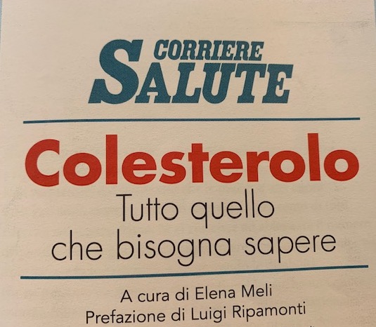 Opuscolo sul colesterolo del Corriere Salute - 26/09/2023