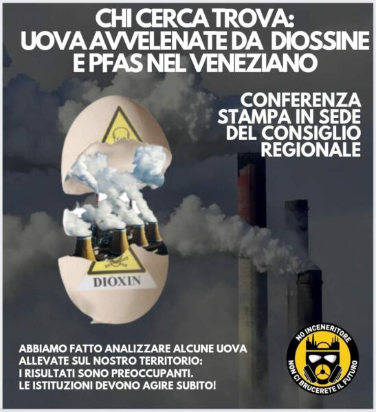 Poster conferenza stampa comitato no inceneritore 09.2023
