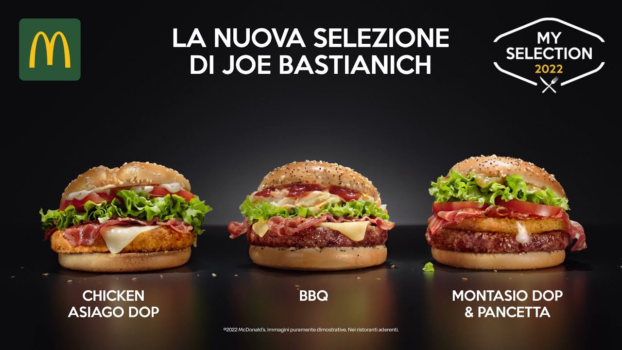 McDonald's My Selection Joe Bastianich 2022