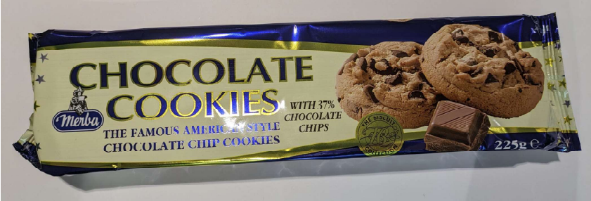 Chocolate cookies Merba richiamo 19.02.2024