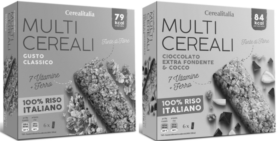 Barrette di cereali Cerealitaliani richiamo 06.03.2024