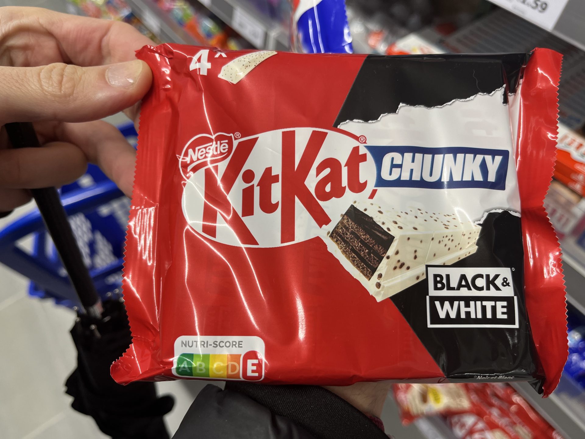Nutri-Score KitKat Balck&White Action 03.2024