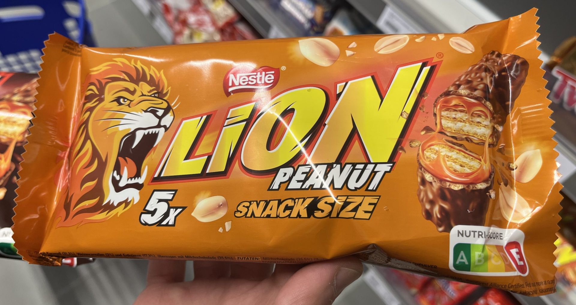 Nutri-Score Lion Peanut Action 03.2024