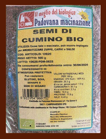 semi di cumino bio padovana macinazione richiamo 2024