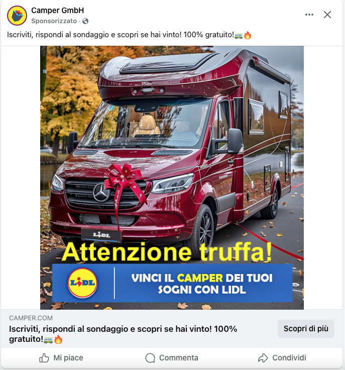 camper lidl facebook 2025