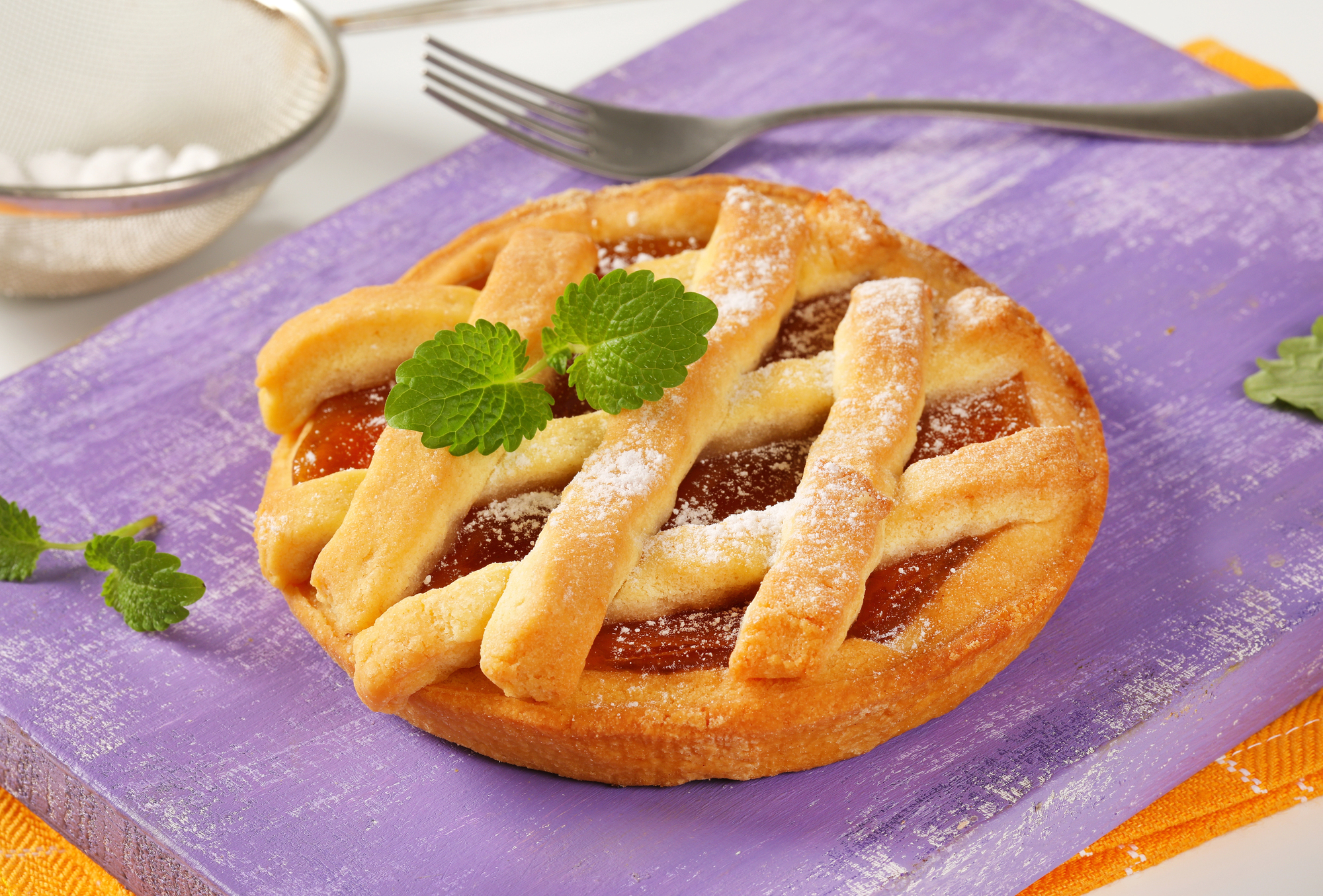 Crostatina con marmellata