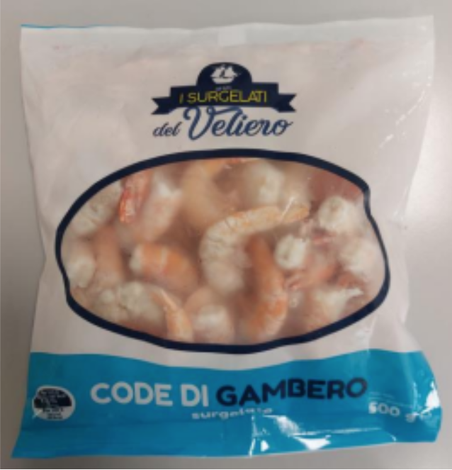 Code di gambero I Surgelati del Veliero IN's Mercato richiamo 01.09.2025