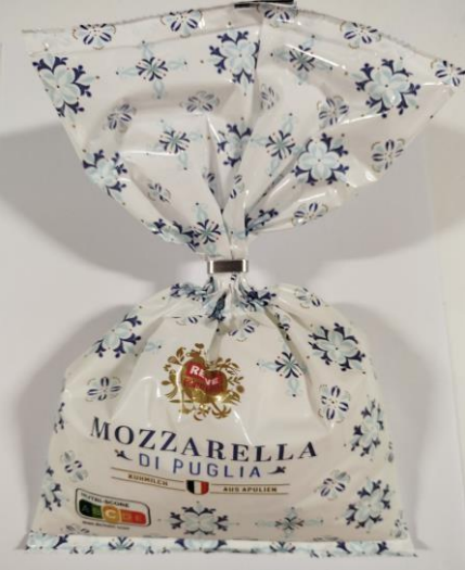 Mozzarella di Puglia Rewe Feine Welt richiamo 10.10.2025