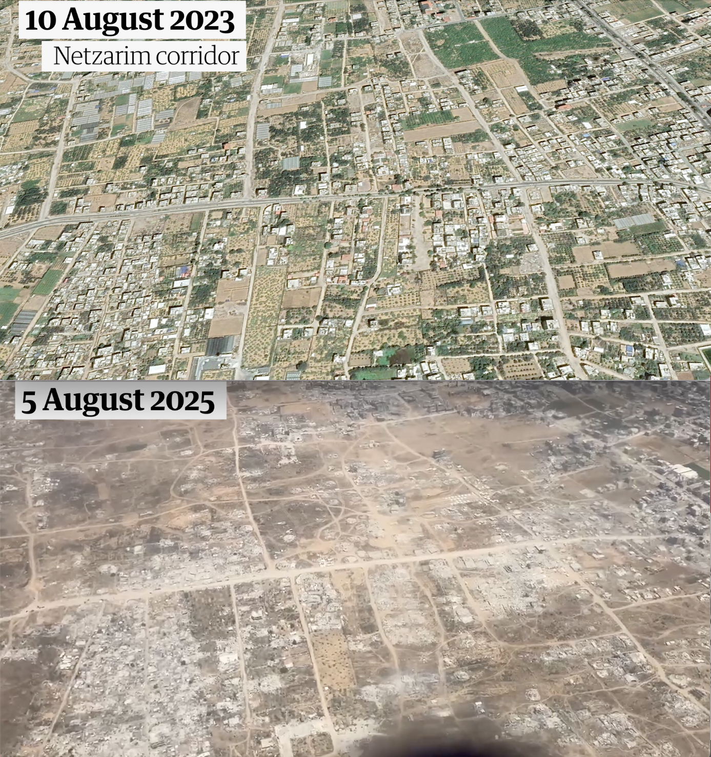 Gaza 11 agosto 2023- 5 agosto 2025